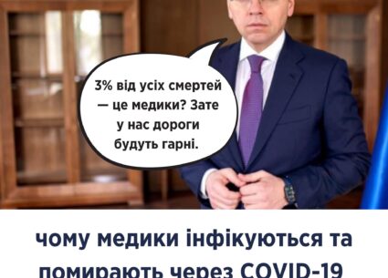 Чому медики інфікуються та помирають через COVID-19